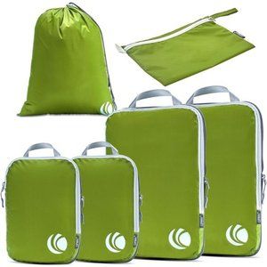 Compression Packing Cubes Set, Ultralight Expandable Travel Packing Organizers
